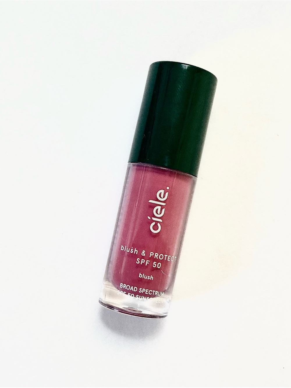 ciele Blush & Protect SPF+ Liquid Blush • Mini Travel • Berri